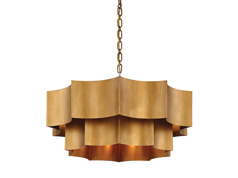 Savoy House 7-101-6-54 Six Light Pendant, Gold Patina (5)