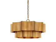 Savoy House 7-101-6-54 Six Light Pendant, Gold Patina