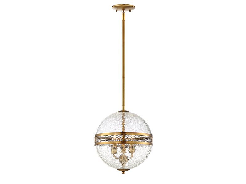 Savoy House 7-200-3-322 Three Light Pendant, Warm Brass (3)