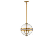 Savoy House 7-200-3-322 Three Light Pendant, Warm Brass