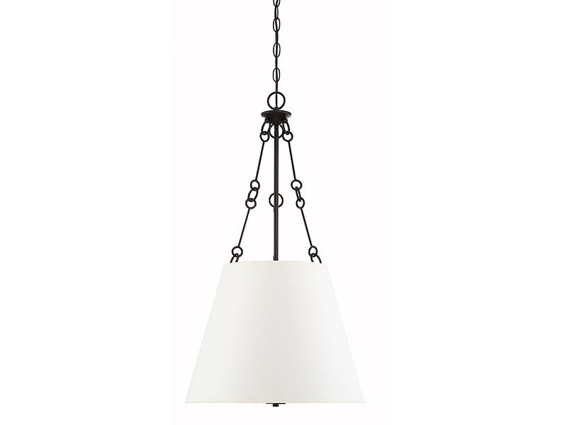 Savoy House 7-2201-4-13 Four Light Pendant, English Bronze (2)