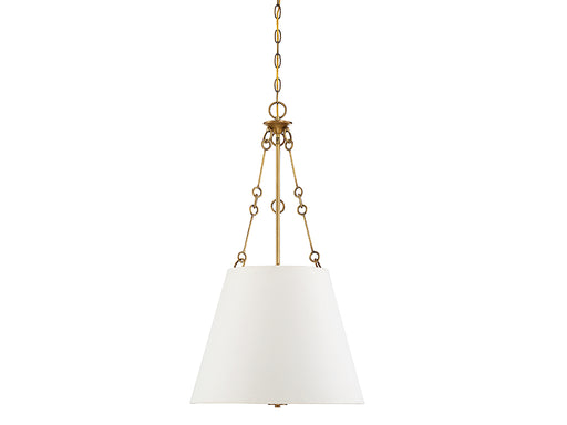 Savoy House 7-2201-4-322 Four Light Pendant, Warm Brass (2)