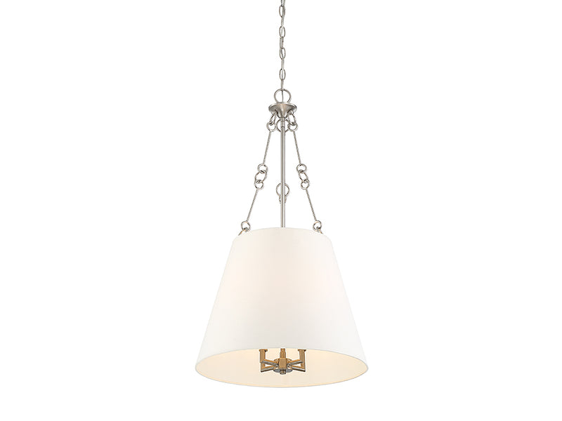 Savoy House 7-2201-4-SN Four Light Pendant, Satin Nickel (4)