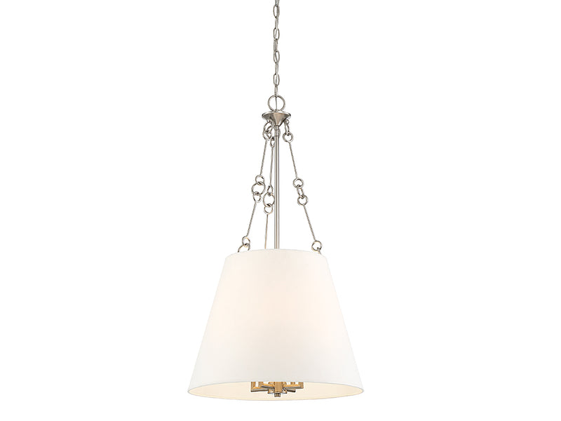 Savoy House 7-2201-4-SN Four Light Pendant, Satin Nickel (5)