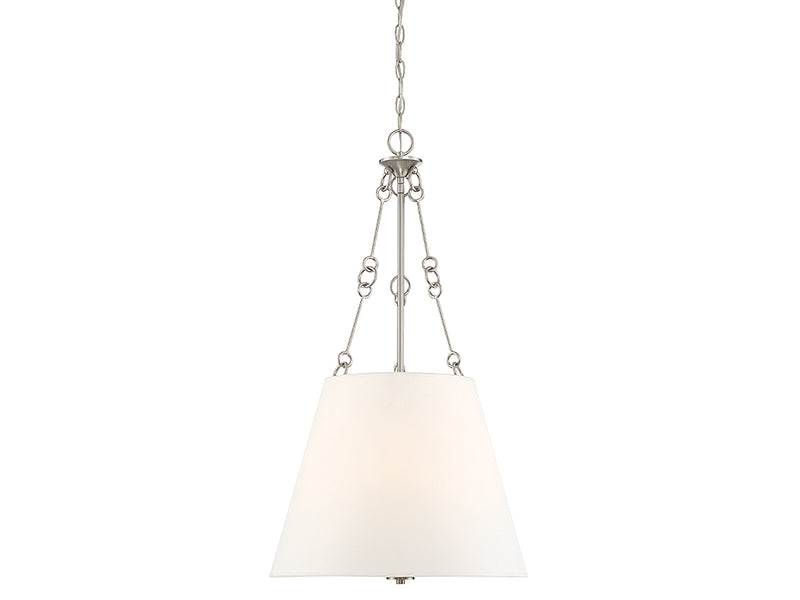 Savoy House 7-2201-4-SN Four Light Pendant, Satin Nickel