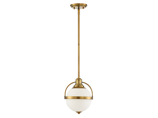 Savoy House 7-3100-1-322 One Light Pendant, Warm Brass (2)