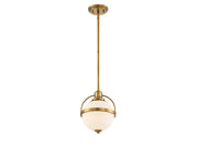 Savoy House 7-3100-1-322 One Light Pendant, Warm Brass (4)