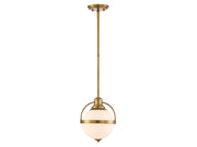 Savoy House 7-3100-1-322 One Light Pendant, Warm Brass