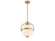 Savoy House 7-3102-1-322 One Light Pendant, Warm Brass (4)