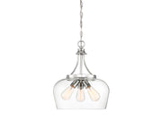 Savoy House 7-4034-3-11 Three Light Pendant, Polished Chrome