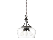 Savoy House 7-4034-3-13 Three Light Pendant, English Bronze (2)
