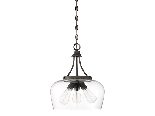Savoy House 7-4034-3-13 Three Light Pendant, English Bronze (2)