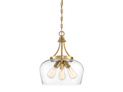 Savoy House 7-4034-3-322 Three Light Pendant, Warm Brass (3)