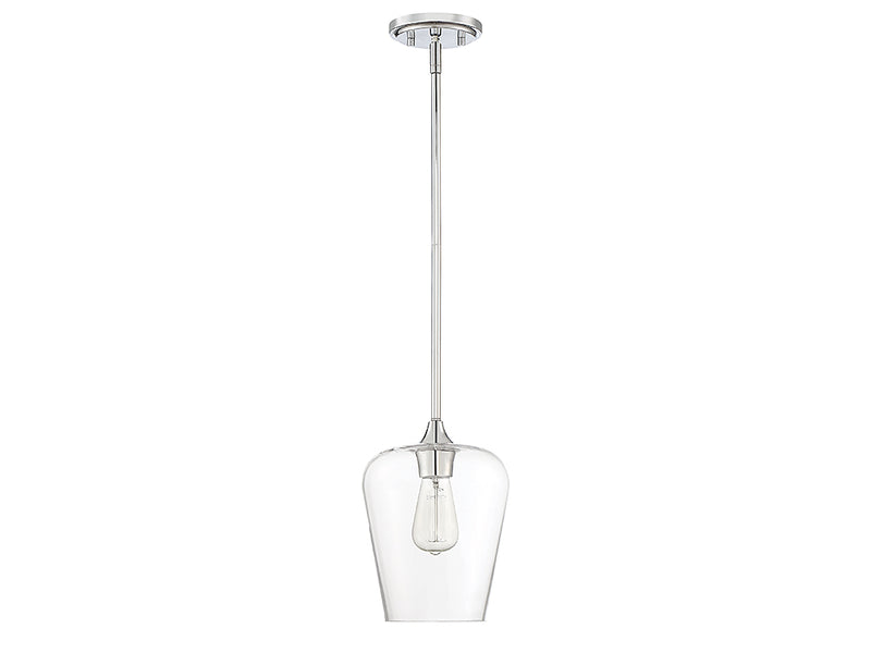 Savoy House 7-4036-1-11 One Light Pendant, Polished Chrome (2)