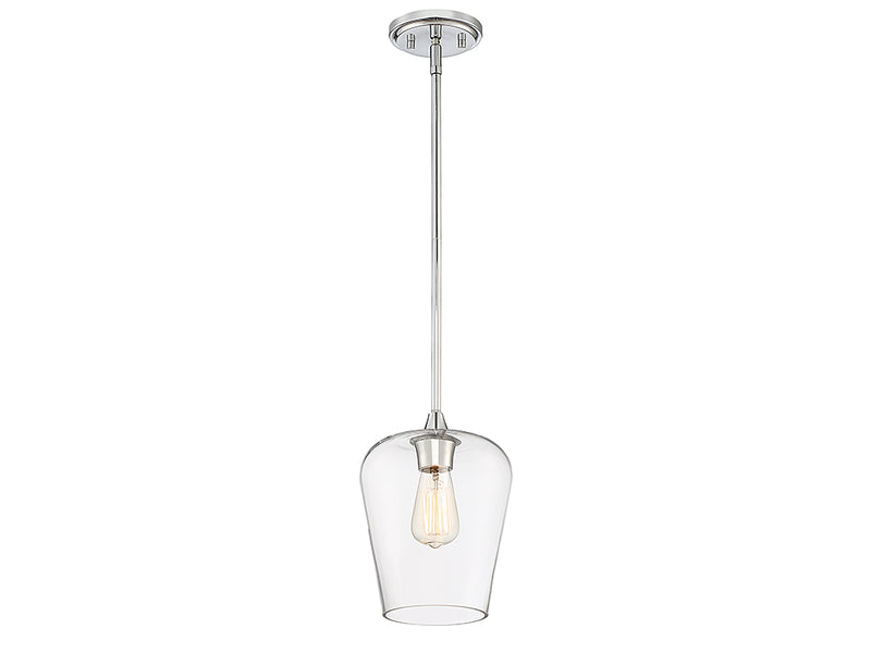 Savoy House 7-4036-1-11 One Light Pendant, Polished Chrome (4)