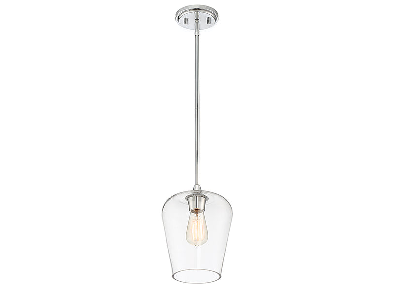 Savoy House 7-4036-1-11 One Light Pendant, Polished Chrome (5)