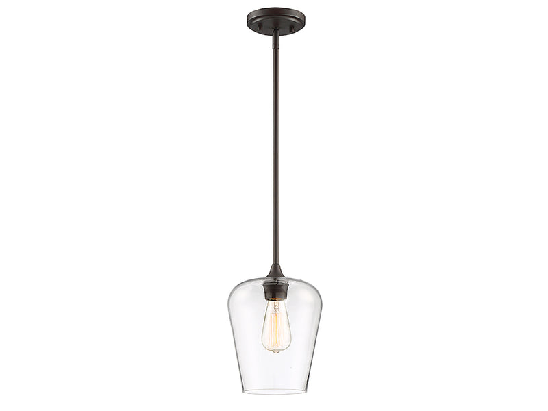 Savoy House 7-4036-1-13 One Light Pendant, English Bronze (3)