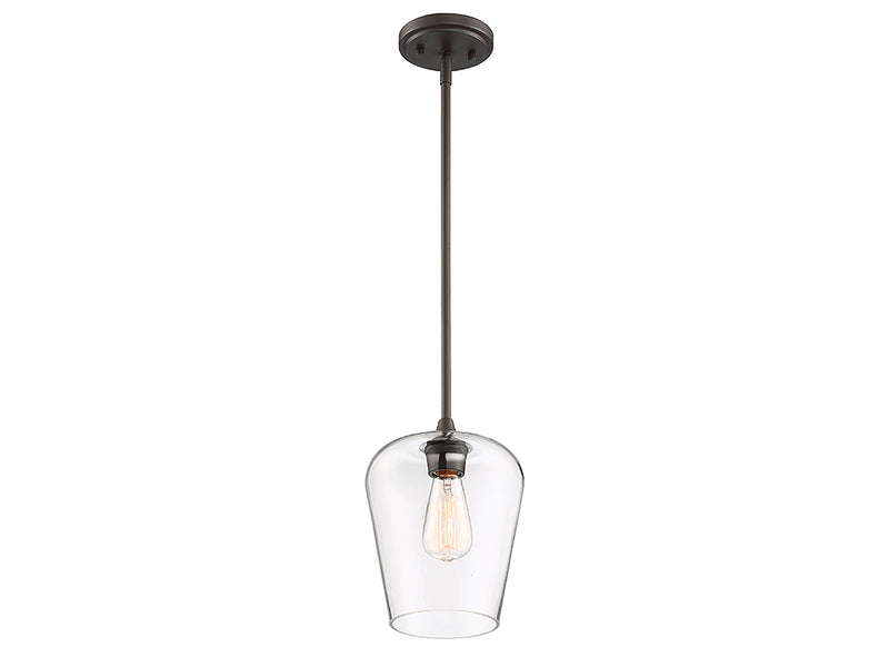 Savoy House 7-4036-1-13 One Light Pendant, English Bronze (5)