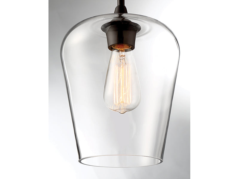 Savoy House 7-4036-1-13 One Light Pendant, English Bronze (6)