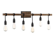 Savoy House 8-993-6-41 Six Light Bath Bar, Durango (3)