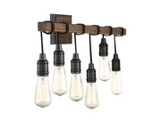 Savoy House 8-993-6-41 Six Light Bath Bar, Durango (5)