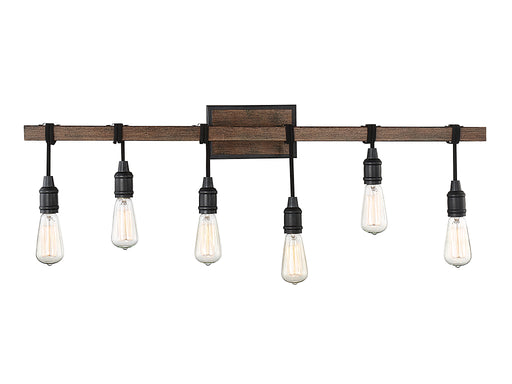 Savoy House 8-993-6-41 Six Light Bath Bar, Durango