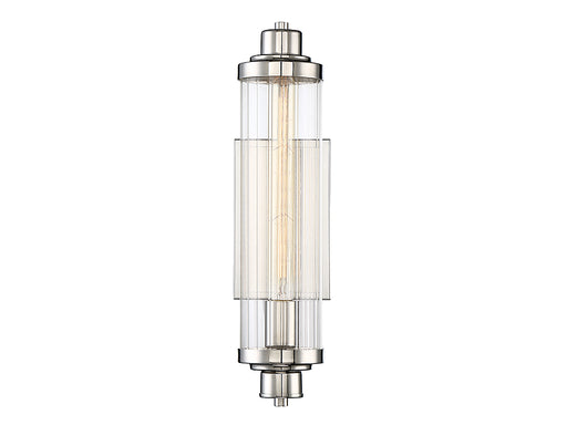 Savoy House 9-16000-1-109 One Light Wall Sconce, Polished Nickel (2)