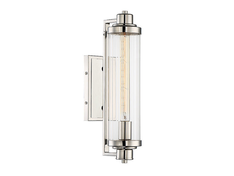Savoy House 9-16000-1-109 One Light Wall Sconce, Polished Nickel (4)
