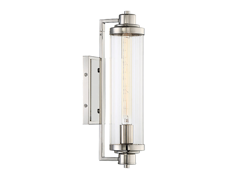 Savoy House 9-16000-1-109 One Light Wall Sconce, Polished Nickel (5)