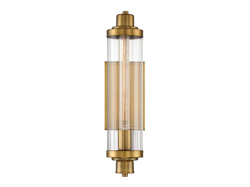 Savoy House 9-16000-1-322 One Light Wall Sconce, Warm Brass (2)