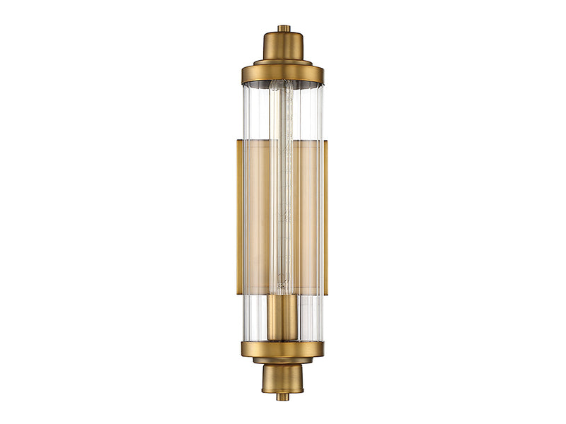 Savoy House 9-16000-1-322 One Light Wall Sconce, Warm Brass (3)
