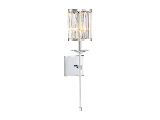 Savoy House 9-400-1-11 One Light Wall Sconce, Polished Chrome