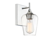 Savoy House 9-4030-1-11 One Light Wall Sconce, Polished Chrome (4)