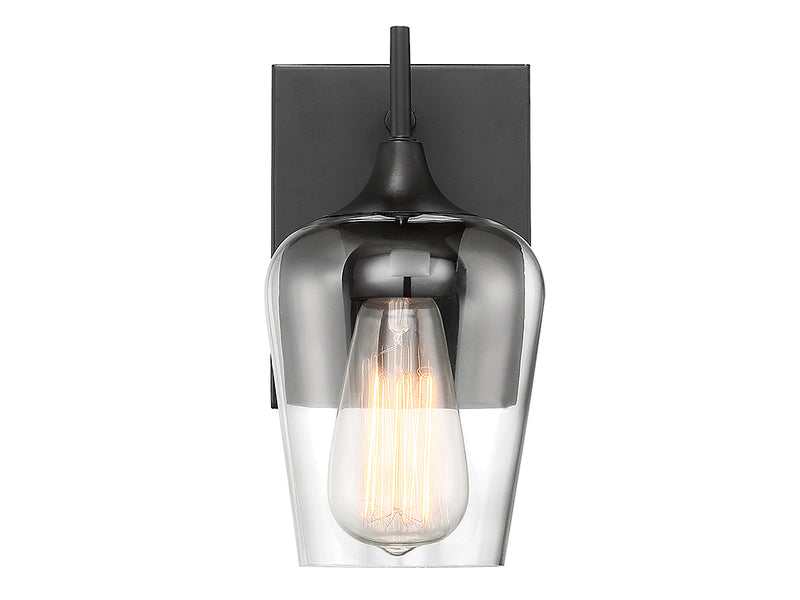 Savoy House 9-4030-1-13 One Light Wall Sconce, English Bronze (2)