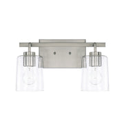Capital Lighting 128521BN-449 Greyson Two Light Vanity, Brushed Nickel Main Image.jpg