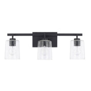 Capital Lighting 128531MB-449 Greyson Three Light Vanity, Matte Black Main Image.jpg