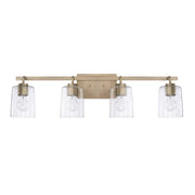 Capital Lighting 128541AD-449 Greyson Four Light Vanity, Aged Brass Main Image.jpg