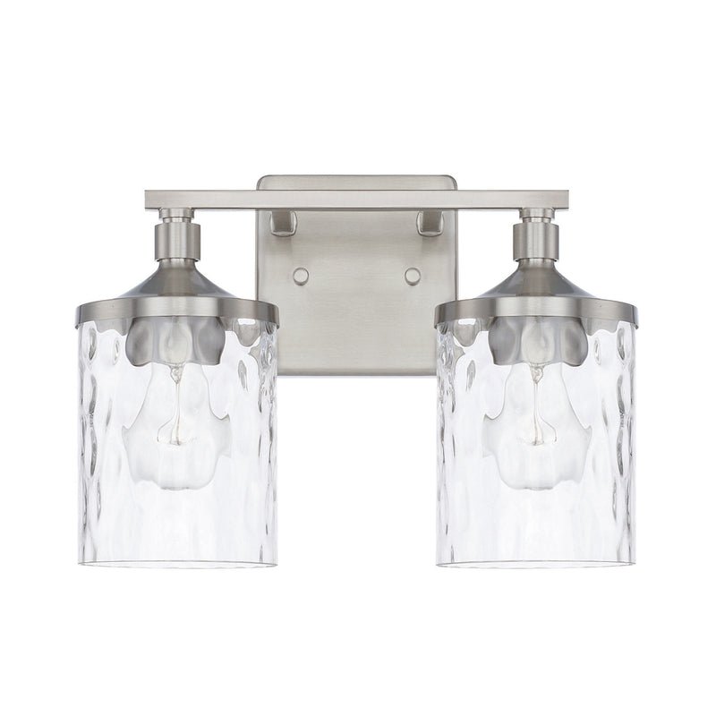 Capital Lighting 128821BN-451 Colton Two Light Vanity, Brushed Nickel Main Image.jpg