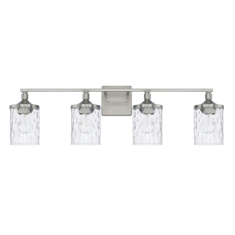 Capital Lighting 128841BN-451 Colton Four Light Vanity, Brushed Nickel Main Image.jpg