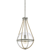 Capital Lighting 327413MS Beaufort One Light Pendant, Mystic Sand Main Image.jpg