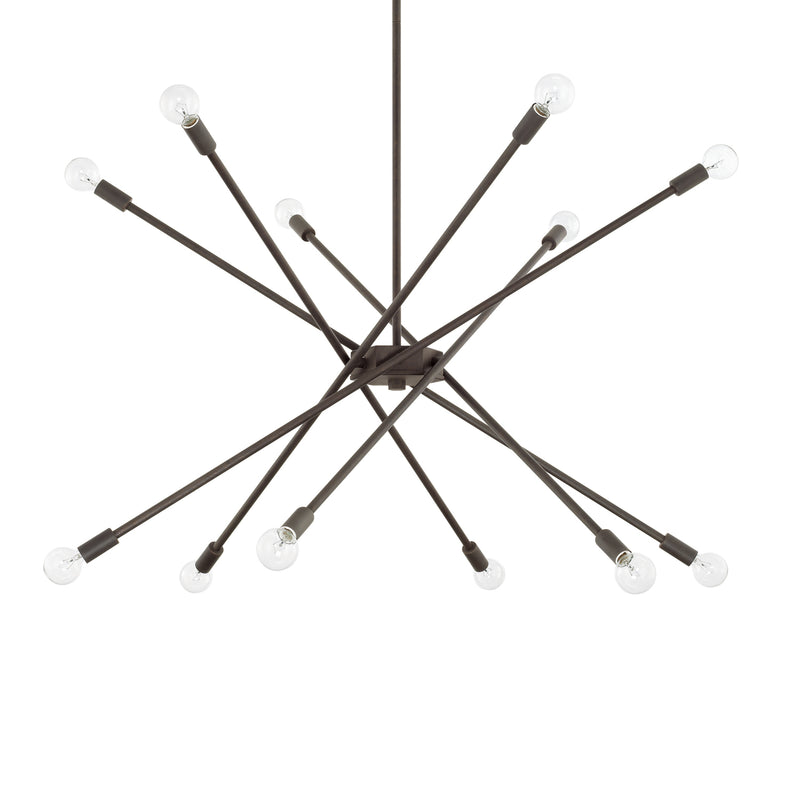 Capital Lighting 425601NG Kris 12 Light Chandelier, Nordic Grey Main Image.jpg