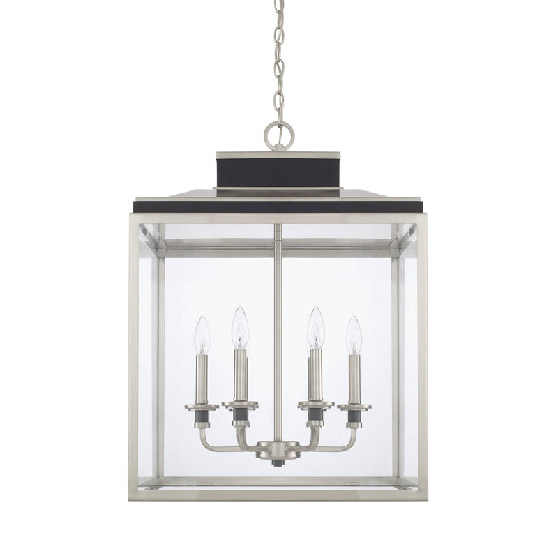 Capital Lighting 525261BT Tux Six Light Foyer Pendant, Black Tie Main Image.jpg