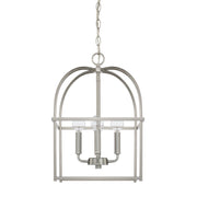 Capital Lighting 527542BN Aubrey Four Light Foyer Pendant, Brushed Nickel Main Image.jpg
