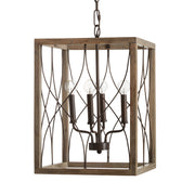 Capital Lighting 529141NG Tybee Four Light Foyer Pendant, Nordic Grey Main Image.jpg