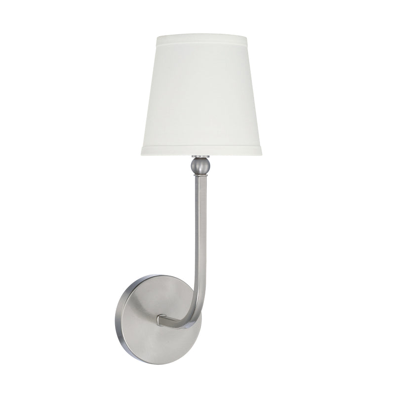 Capital Lighting 619311BN-674 Dawson One Light Wall Sconce, Brushed Nickel Main Image.jpg