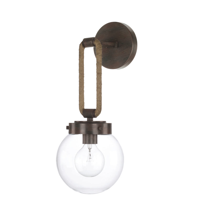 Capital Lighting 627412NG Beaufort One Light Wall Sconce, Nordic Grey Main Image.jpg