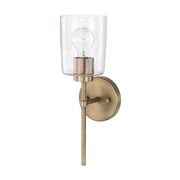 Capital Lighting 628511AD-449 Greyson One Light Wall Sconce, Aged Brass Main Image.jpg