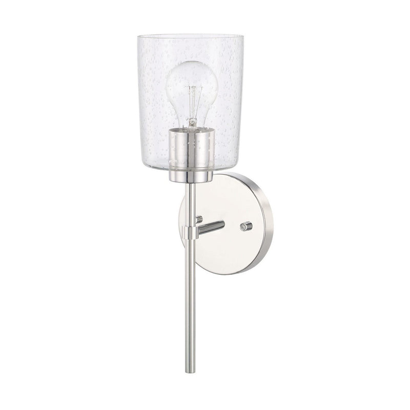 Capital Lighting 628511CH-449 Greyson One Light Wall Sconce, Chrome Main Image.jpg