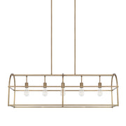 Capital Lighting 825751AD Aubrey Five Light Island Pendant, Aged Brass Main Image.jpg