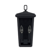 Capital Lighting 926221BK Donnelly Two Light Outdoor Wall Lantern, Black Main Image.jpg